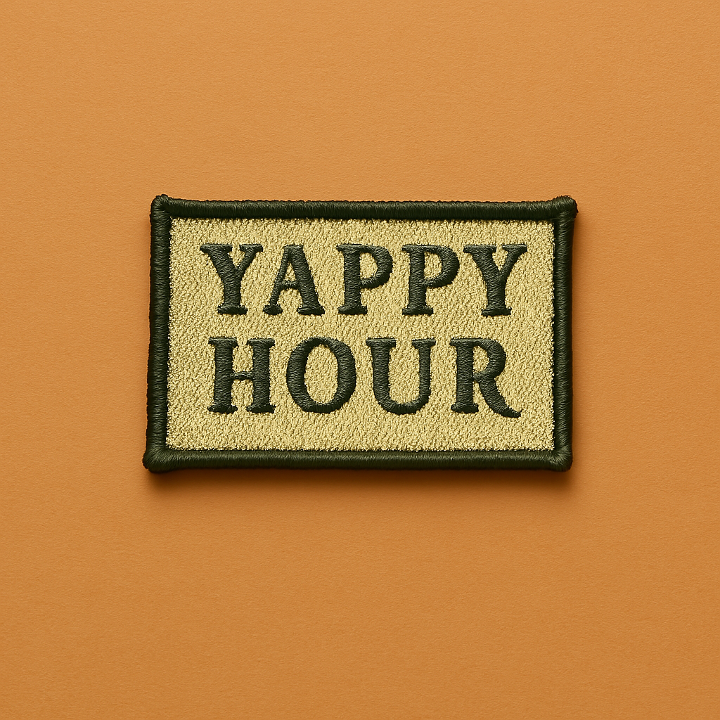 Yappy Hour – Hat Patch 🗣